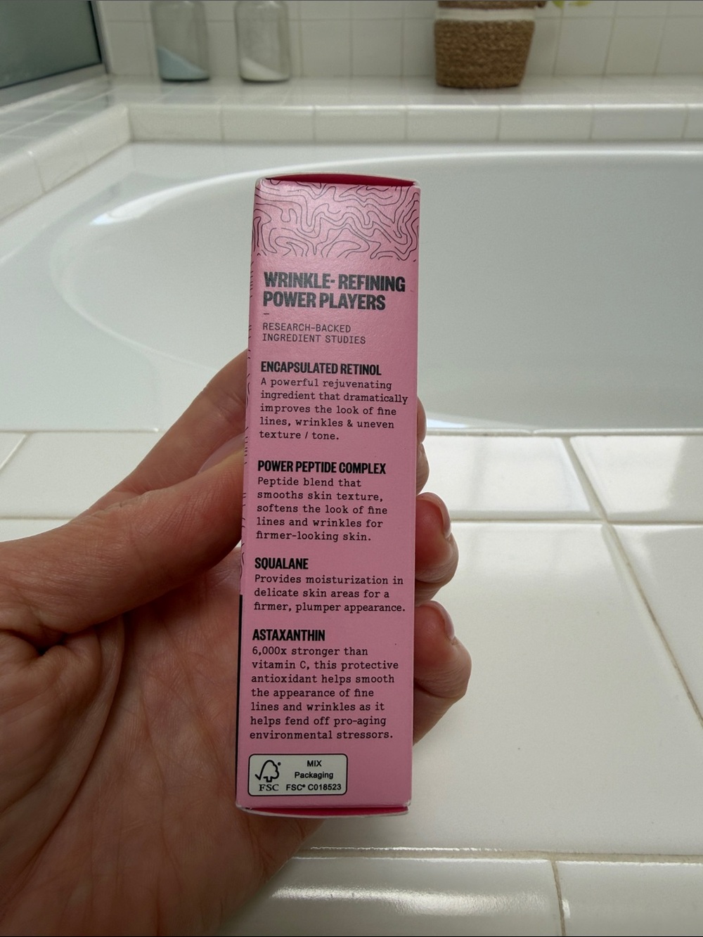 Peace Out Retinol Eye Stick - Pink - Picture 3 of 6